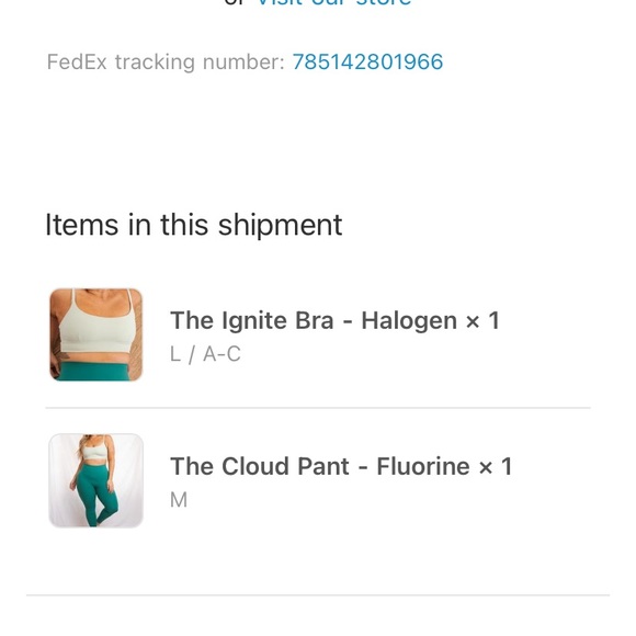 BALANCE ATHLETICA IGNITE BRA HALOGEN - Picture 4 of 4